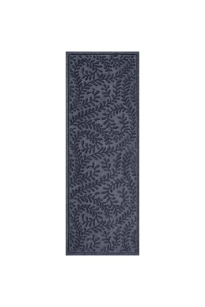 Lands' End Matterly Waterhog Doormat Boxwood In Blue