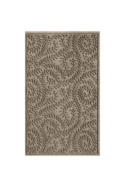 Lands' End Matterly Waterhog Doormat Boxwood In Brown