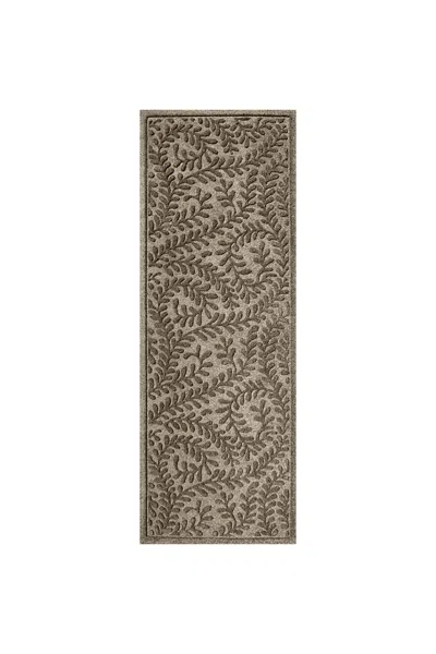 Lands' End Matterly Waterhog Doormat Boxwood In Brown