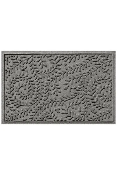 Lands' End Matterly Waterhog Doormat Boxwood In Gray