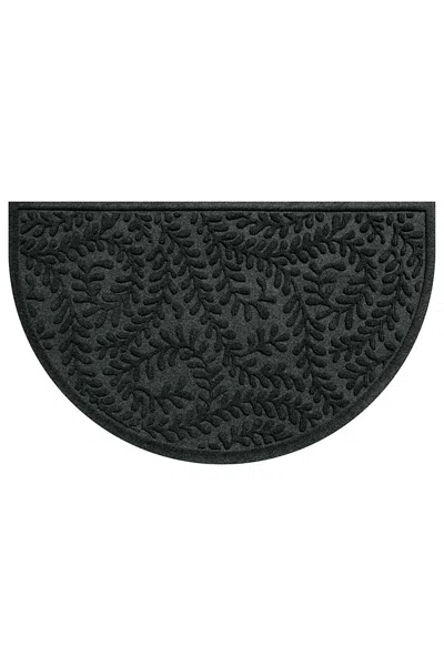 Lands' End Matterly Waterhog Doormat Boxwood In Black
