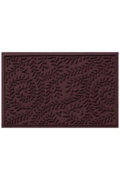 Lands' End Matterly Waterhog Doormat Boxwood In Purple