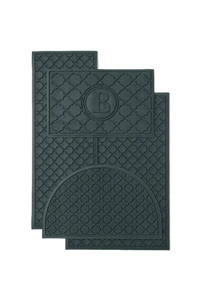 Lands' End Matterly Waterhog Doormat Cordova In Blue