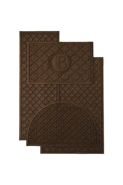 Lands' End Matterly Waterhog Doormat Cordova In Brown