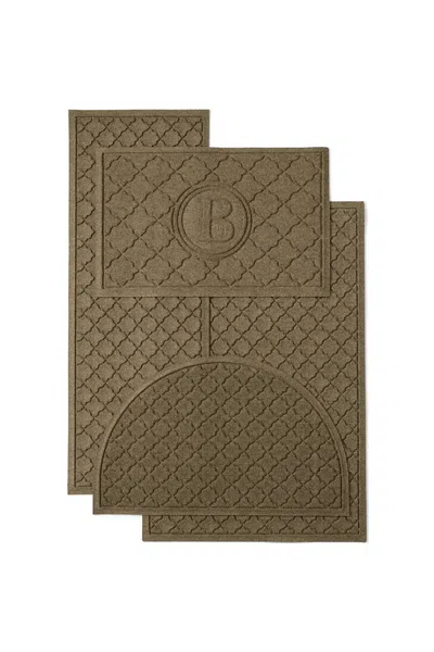 Lands' End Matterly Waterhog Doormat Cordova In Brown