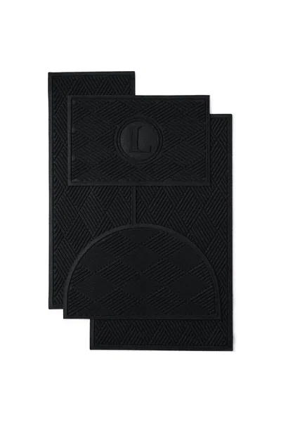 Lands' End Matterly Waterhog Doormat Diamond In Multi