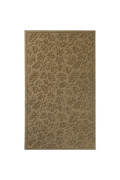 Lands' End Matterly Waterhog Doormat Foliage In Brown