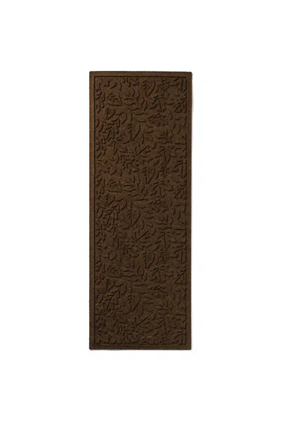 Lands' End Matterly Waterhog Doormat Foliage In Brown