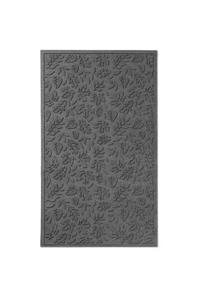 Lands' End Matterly Waterhog Doormat Foliage In Gray