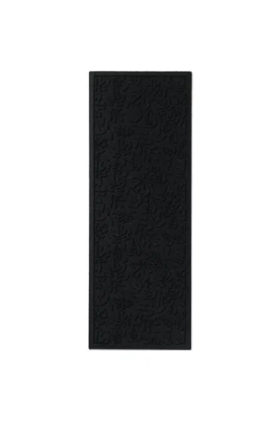 Lands' End Matterly Waterhog Doormat Foliage In Black
