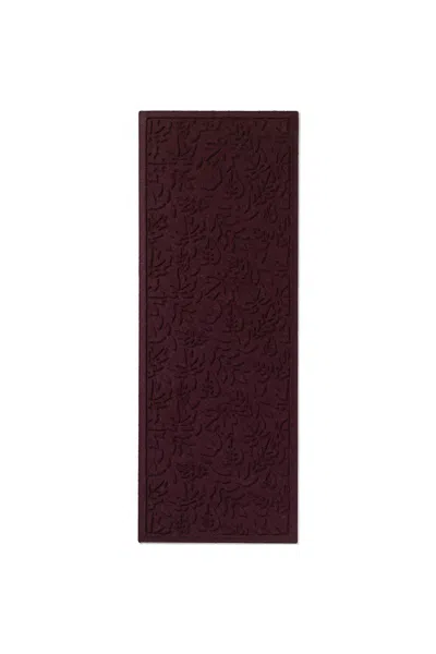 Lands' End Matterly Waterhog Doormat Foliage In Brown