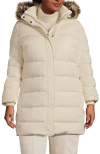 Lands' End Max 600 Down Puffer Coat In Neutral