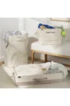 Lands' End Medium Canvas Storage Tote In Neutral