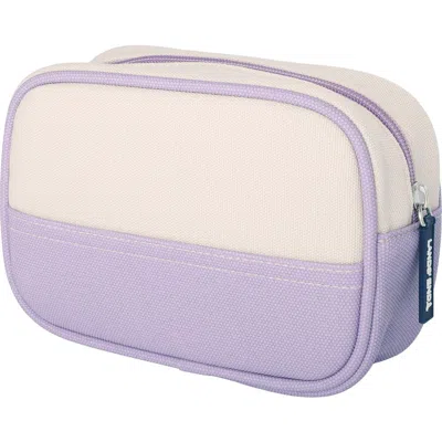 Lands' End Medium Travel Dopp Kit Toiletry Bag In Purple