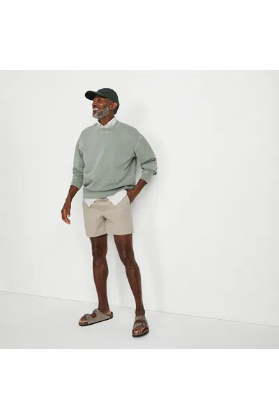 Lands' End Men's 5.5" Lightweight Twill Easy Shorts In Gray