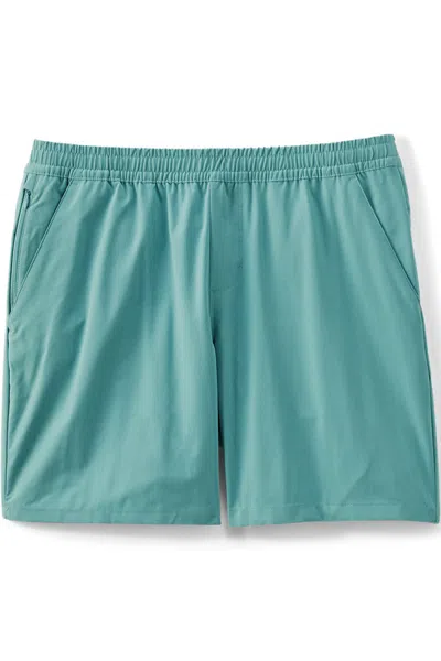 Lands' End Men's 6.5" Athletic Short In Blue