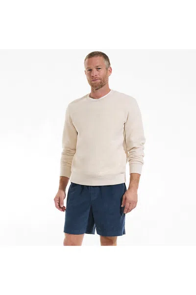 Lands' End Men's 7" Classic Fit Corduroy Deck Short In Blue