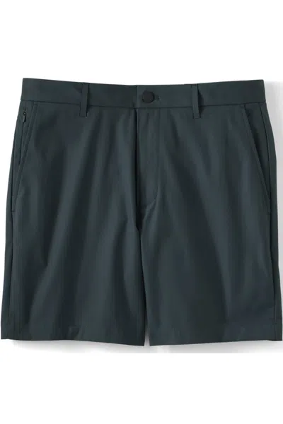 Lands' End Men's 7" Performance Short In Blue