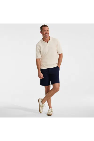 Lands' End Men's 9" Flex Golf Short In Blue