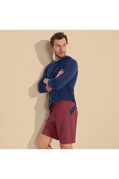 Lands' End Men's 9" Quick Dry Board Shorts In Brown