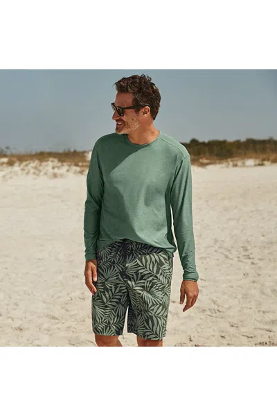 Lands' End Men's 9" Volley Hydroliner Swim Trunks In Multi