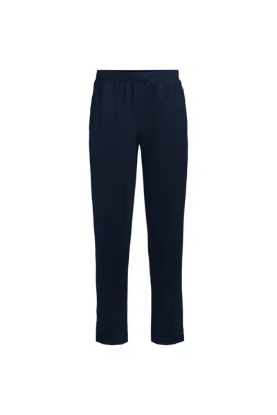 Lands' End Men's Active Performance Track Pants In Blue