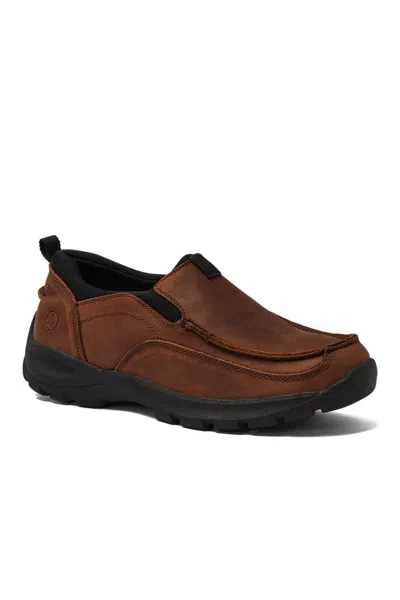 Lands' End Men's All Weather Casual Slip On Shoes In Brown