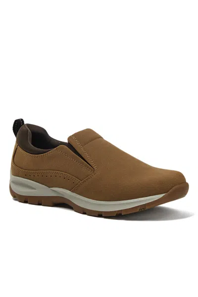 Lands' End Men's Any Weather Slip On Shoes In Brown