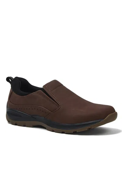 Lands' End Men's Any Weather Slip On Shoes In Brown