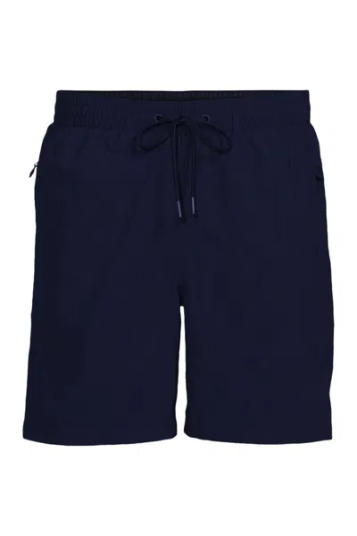Lands' End Men's Big 7 Inch Volley Hydroliner Swim Trunks In Blue