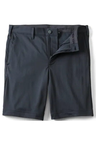 Lands' End Men's Big 9" Flex Golf Short In Gray