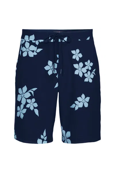 Lands' End Men's Big 9" Quick Dry Board Shorts In Blue