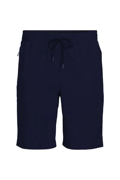 Lands' End Men's Big 9" Volley Hydroliner Swim Trunks In Blue
