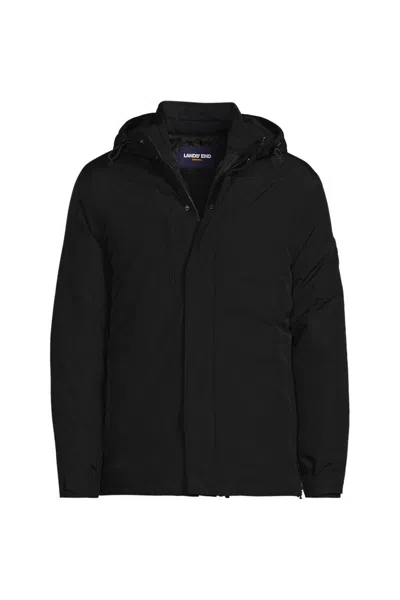 Lands' End Men's Big And Tall Squall 3 In 1 Jacket In Black