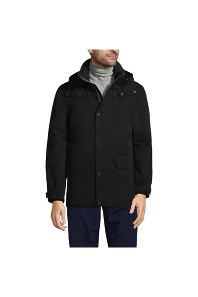 Lands' End Men's Big Expedition Waterproof Down Jacket In Multi