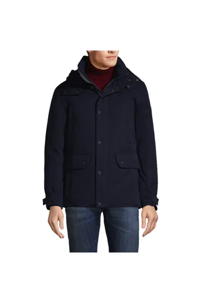 Lands' End Men's Big Expedition Waterproof Down Jacket In Multi