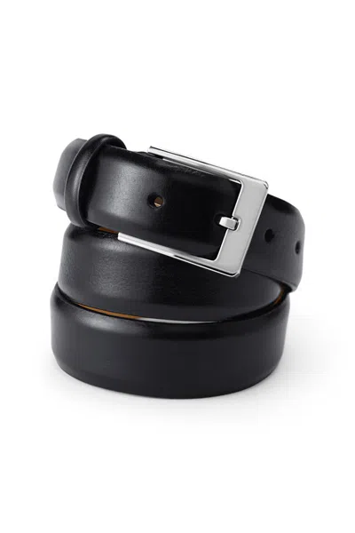 Lands' End Men's Big Feather Edge Dress Belt In Purple