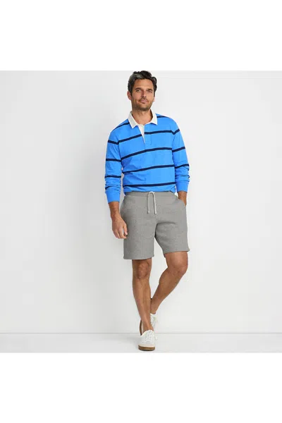 Lands' End Men's Big Serious Sweats Shorts In Gray
