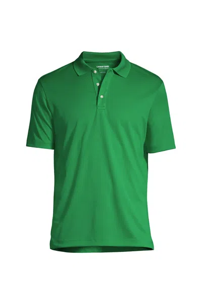 LANDS' END MEN'S BIG SHORT SLEEVE SOLID ACTIVE POLO