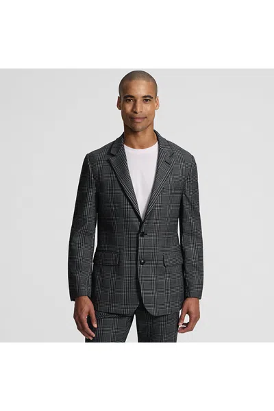 Lands' End Men's Classic Fit Year'rounder Blazer In Black
