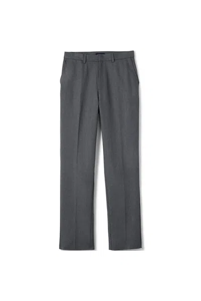 Lands' End Men's Dress Pants In Gray