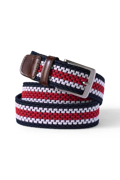 LANDS' END MEN'S ELASTIC BRAID BELT