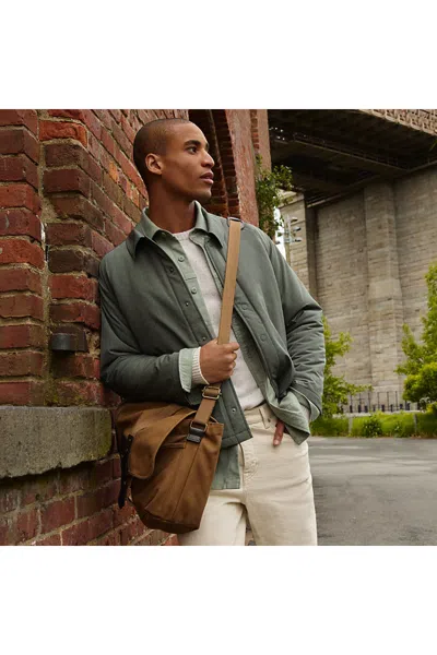 Lands' End Men's Insulated Commuter Shirt Jacket In Green