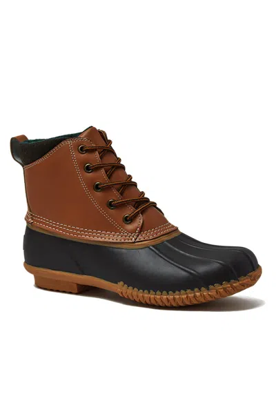 Lands' End Men's Insulated Duck Boots In Brown