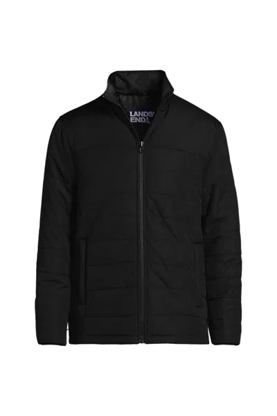 Lands' End Men's Insulated Jacket In Black