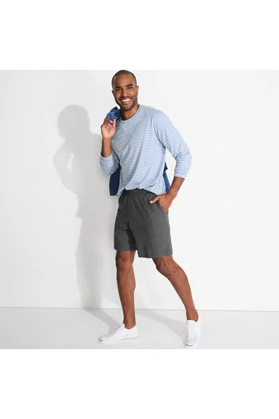 Lands' End Men's Jersey Knit Short In Blue