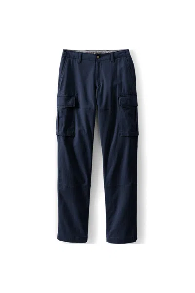 Lands' End Men's Knockabout Classic Fit Cargo Pant In Blue