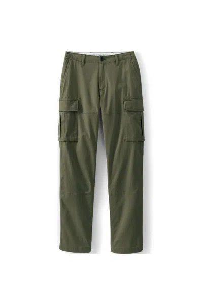 Lands' End Men's Knockabout Classic Fit Cargo Pant In Green