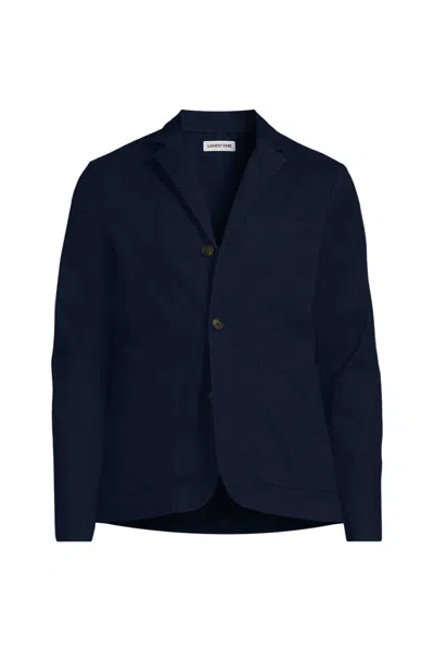 Lands' End Men's Knockabout Highbreak Blazer In Multi