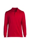 Lands' End School Uniform  Quarter Zip Pullover In Red